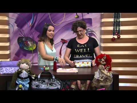 Mulher.com - 28/12/2015 - Necessaire com duplo zíper - Ana Paula Stahl pt2