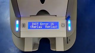 Idp Smart Id Card Printer INIT Error 16