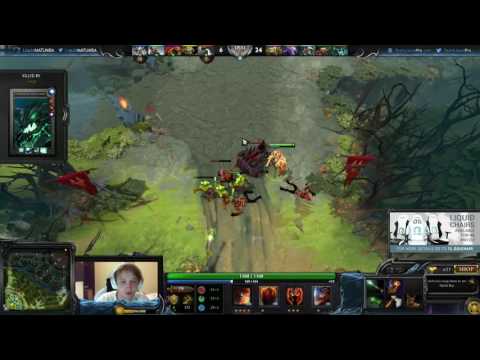 MATUMBAMAN TEAM Liquid Dota 2 funny stream 08.09.16