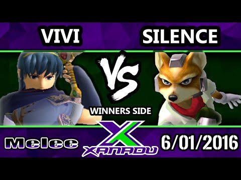 S@X 152 SSBM Tournament - Vivi (Marth) Vs. Silcence (Fox)