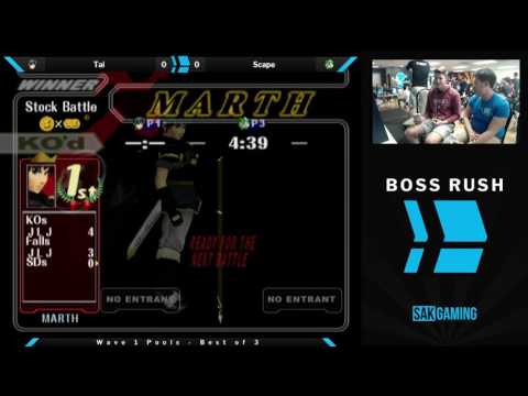 Boss Rush: Shroomed Pools - Tai (MartH) vs Scape (Jigglypuff)