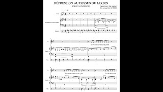 Dépression au dessus du jardin Serge Gainsbourg Casino de Paris 1985