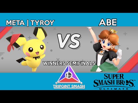 Tripoint Smash 43 - Winners Semifinals - Meta | Tyroy (Pichu) Vs. Abe (Daisy)