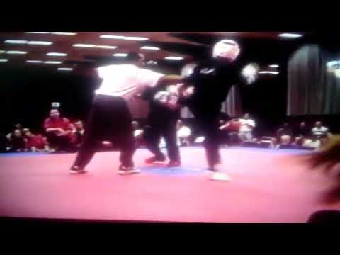 Jessie Wray vs Mike Pombiero - Point Fighting