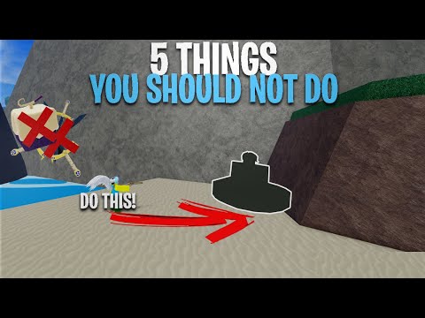 5 THINGS You SHOULD NOT DO In Second Sea! - Blox Fruits