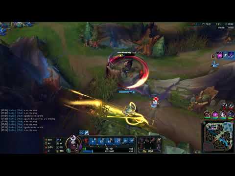 League of Legends jg Kayn outplay