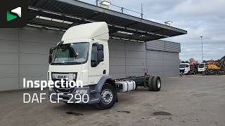 DAF LF 290 4X2 19tons chassis 625cm wheelbase day cab Automatic Euro chassis vrachtwagen | Foto 4 - Autoline