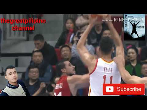 Yi jianlian| fiba highlights 2019| asian qualifier|team china 2019|fiba china