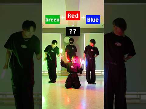 【光を混ぜる】白になることを証明してみた #colorful #wotagei #trending #ヲタ芸