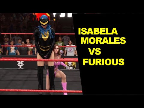 WWE 2K22 Isabela Morales vs Furious - Extreme Rules