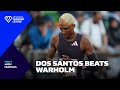 Alison Dos Santos shocks Karsten Warholm in Oslo 400m hurdles - Wanda Diamond League 2024