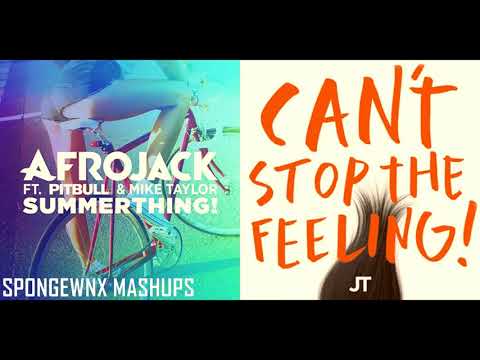 Can't Stop The Summer Feeling (Afrojack ft. Pitbull & Mike Taylor vs. Justin Timberlake mashup)
