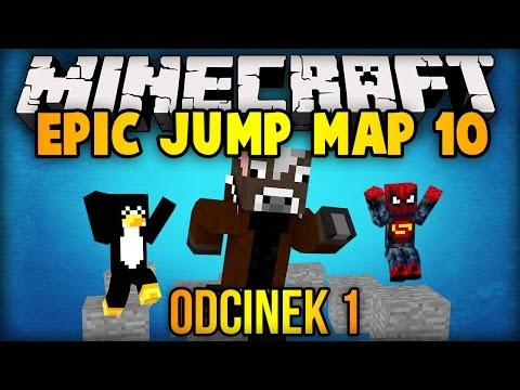 Minecraft Epic Jump Map 10: DZIESIĄTE URODZINY PINGWINA! - odc. 1