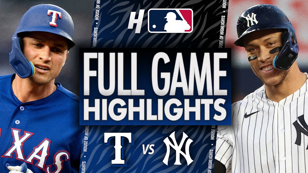 ⚾ [MLB] 텍사스 레인저스 vs 뉴욕 양키스 하이라이트