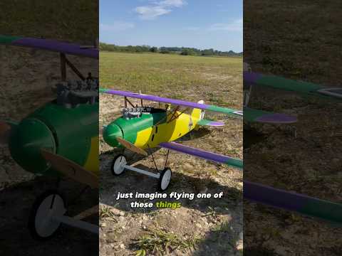 3D Printed RC WWI Airplane 🤯