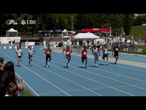 SM U16/U18 2020  - 80m Männer Halbfinale 2. Serie