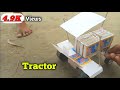 How To Make A Mini Tractor From Matchbox Diy Remote Control Tractor Model Diy Advance Tractor