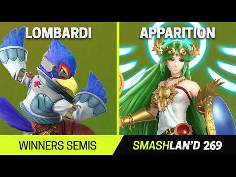 SmashLAN'd 269 Winners Semis - Lombardi (Falco) vs Apparition (Palutena) - SSBU Tournament