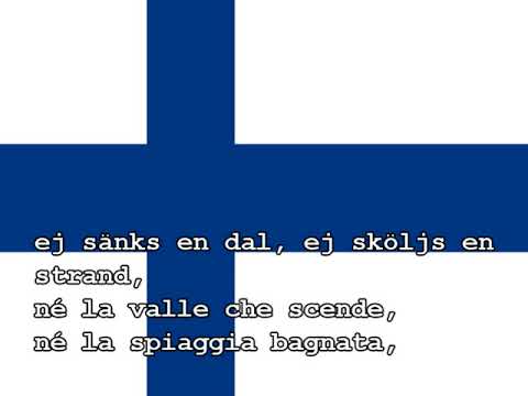 Inno nazionale della Finlandia - Vårt land (La nostra terra, versione svedese)