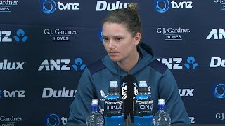 Amy Jones Press Conference | WHITE FERNS v England | 1st Dulux ODI | Cello Basin Reserve