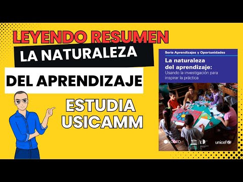 Estudiando para los procesos USICAMM - La naturaleza del aprendizaje: Usando la investigación