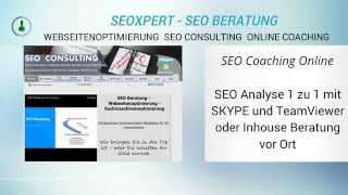 preview picture of video 'SEO Analyse Online | SEO Beratung | Stuttgart'