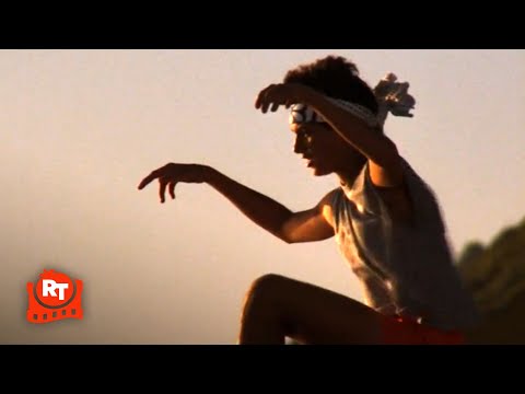 The Karate Kid (1984) - Daniel's Training Scene | Movieclips