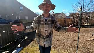 Intro to Summerville Gardener Backyard walk around at new years 2023-24