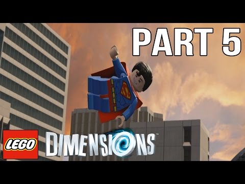 LEGO Dimensions Walkthrough Part 5 - Superman (Gameplay Let's Play)