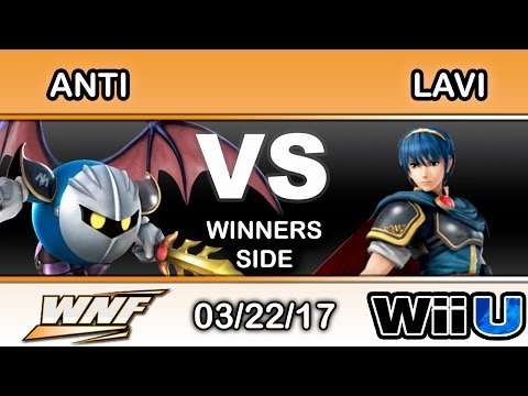 WNF 1.6 - IMT | ANTi (Meta Knight) Vs. Lavi (Marth) Winners Side - Smash Wii U