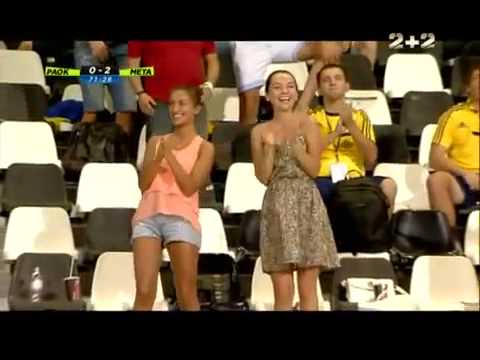 Second GOAL DEVIC vs PAOK (CL QR)