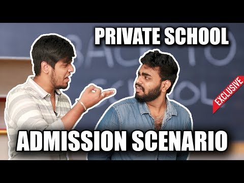 私立学校入学のシナリオ｜公立か私立か：親の選択？| 残虐行為 (Private School Admissions Scenario | Govt School Or Private School : Parents Choice ? | Atrocities)
