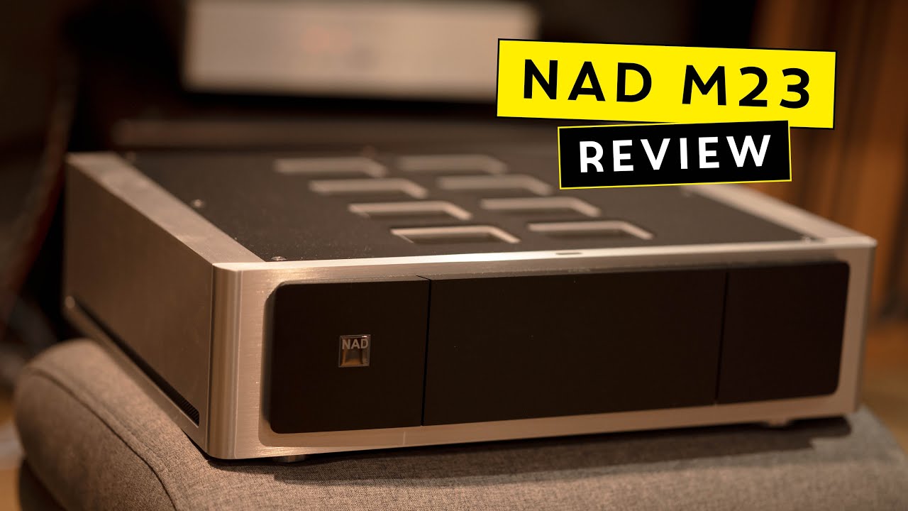 NAD M23 Stereo Power Amp Review - Absolutely Tasteless Sound....and that's brilliant!