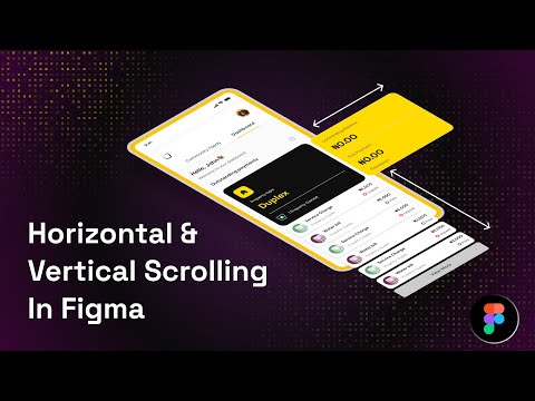 How to Do Horizontal & Vertical Scrolling in Figma | Scrolling & Sticky Prototyping Tutorial