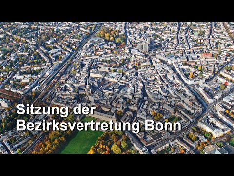 Sitzung der Bezirksvertretung Bonn, Dienstag, 3. März 2026, 17 Uhr
