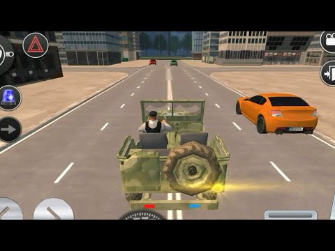 American Police Jeep Driving | Police Gadi Game | Police Car Wala Game