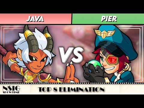 Java vs Pier - Brawlhalla Singles Top 8 Elim - nSig Showtime | Scarlet vs Val