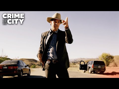 Raylan's Last Warning in the Desert | Justified (Timothy Olyphant)