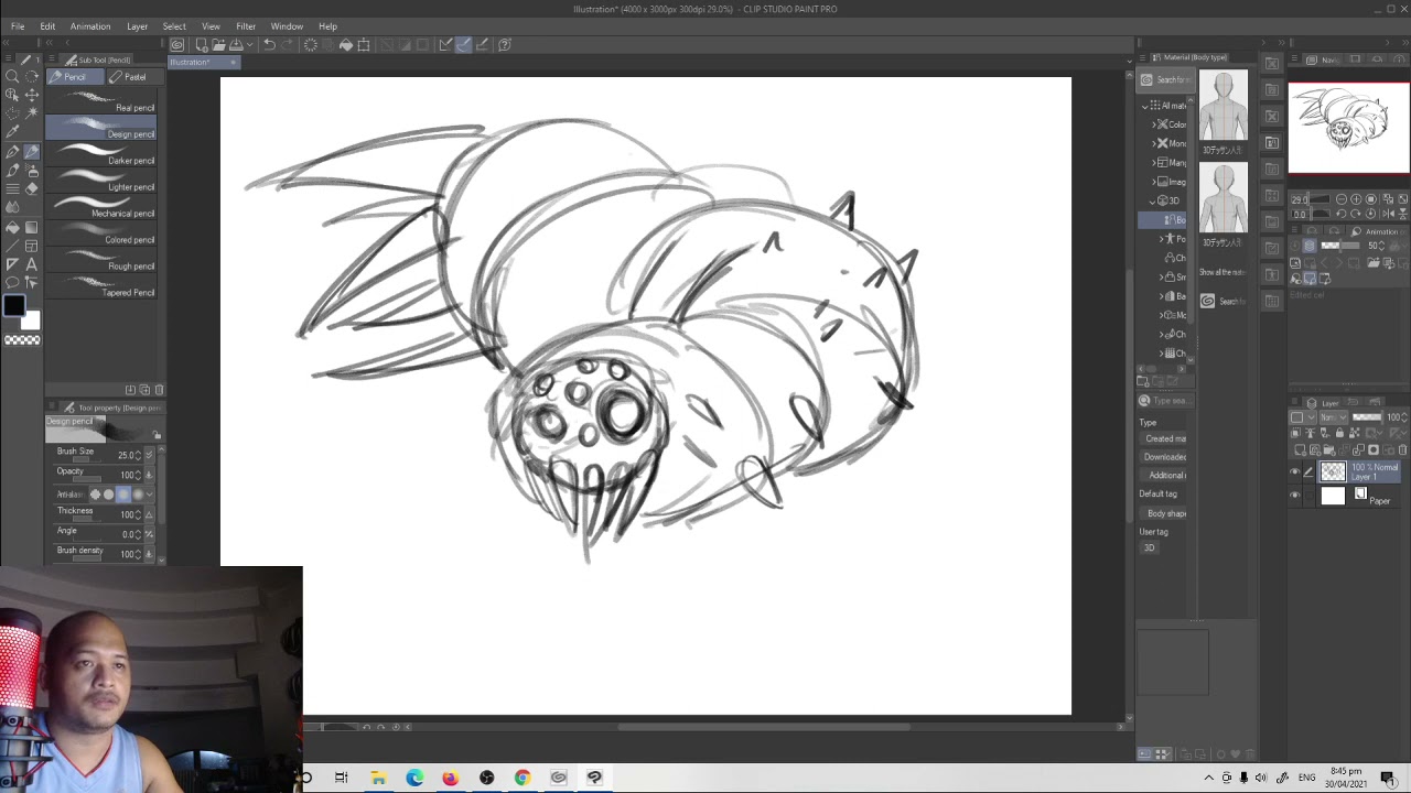 Worm Creature Concept