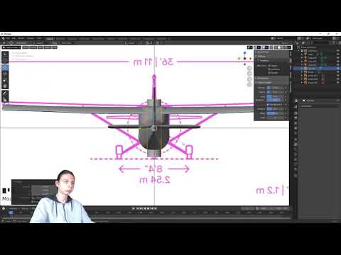 Blender Uçak Tasarımı