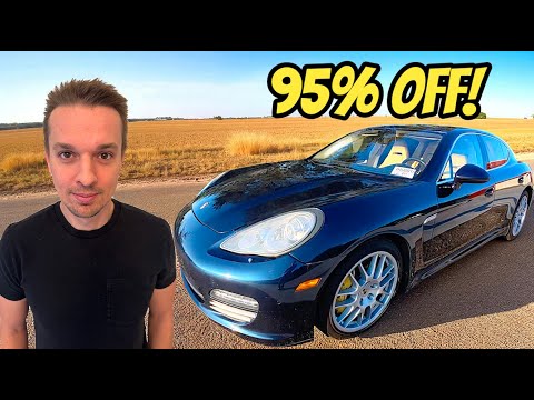Thumbnail for The ugly Porsche Panamera looks alot better when you buy it for $7500 by Porsche Panamera