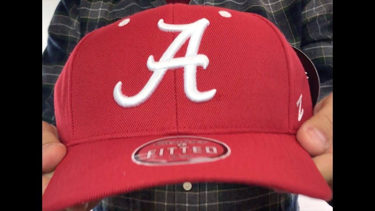 Alabama 'DH-2' Crimson Fitted Hat by Zephyr