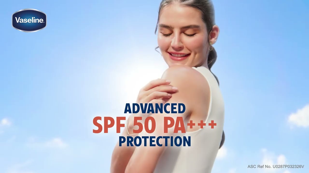 Glow anywhere under the sun! Try Vaseline Gluta-Hya SPF 50 in NEW sizes starting at P110!