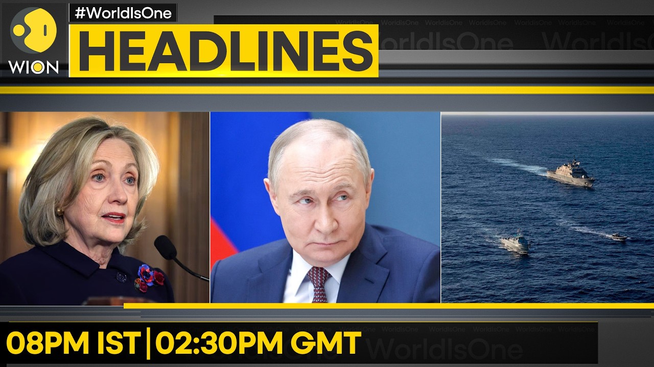 Hillary Clinton: Trump's Ukraine Stance Disgraceful | WION HEADLINES