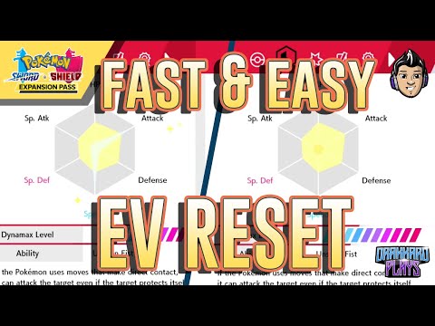 [GUIDE] How to RESET EVs FAST and EASY in Pokémon Sword/Shield: Isle of Armor DLC (Nintendo Switch)