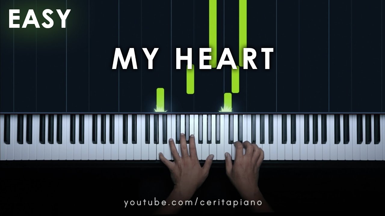 [EASY] Acha Septriasa & Irwansyah - My Heart (Piano Tutorial)