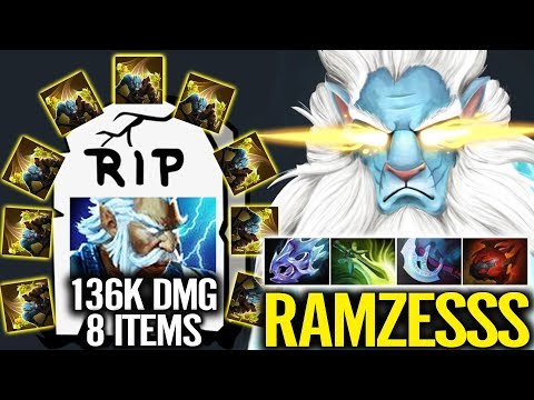 Imba 136K Magic Damage Zues vs Phantom Lancer Carry Counter Pick Pro Imba Build Dota 2