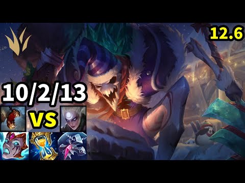 Fiddlesticks Jungle vs Diana - KR Master | Patch 12.6