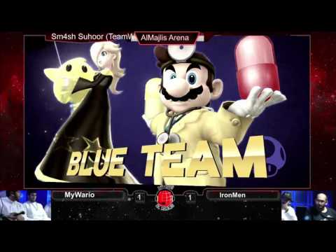 Smash 4 Suhoor: MyLiFe & King Wario vs Iron Men - WF (Pt. 2)