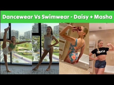 Dancewear Vs Swimwear - Daisy + Masha!